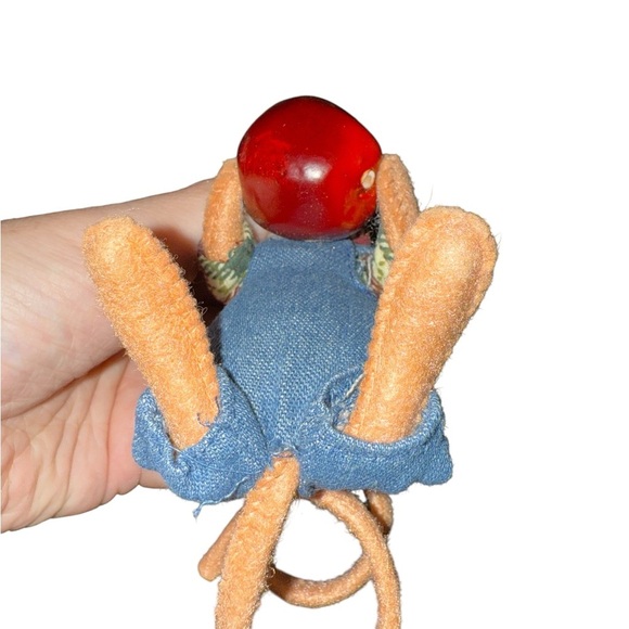 🐭 Annalee Fall Harvest Mouse with Apple – 5” - Picture 7 of 7